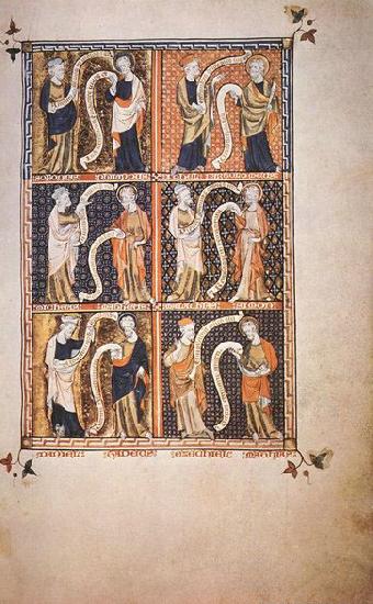 unknow artist Queen Mary Psalter